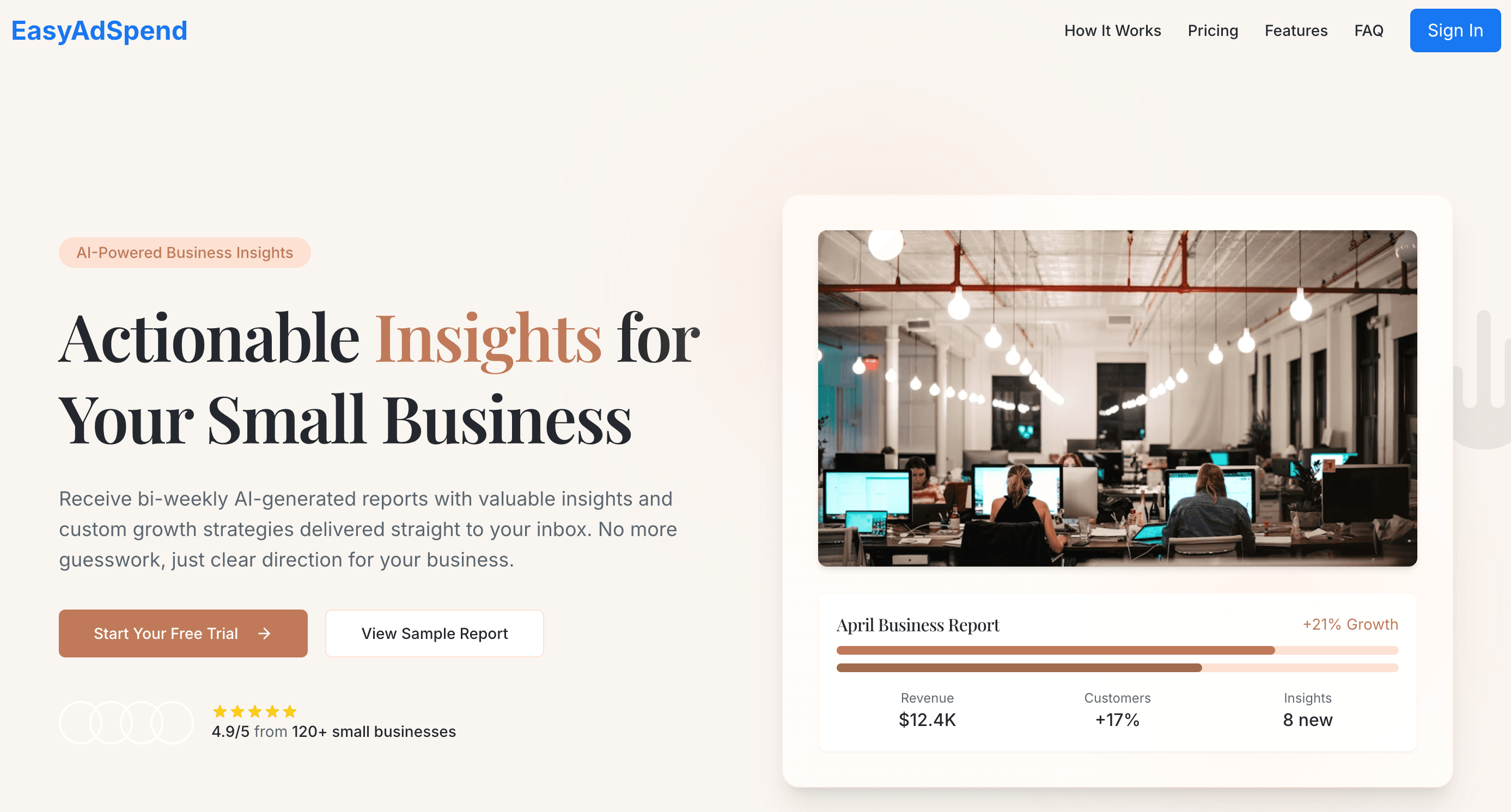 EasyAdSpend.com Preview